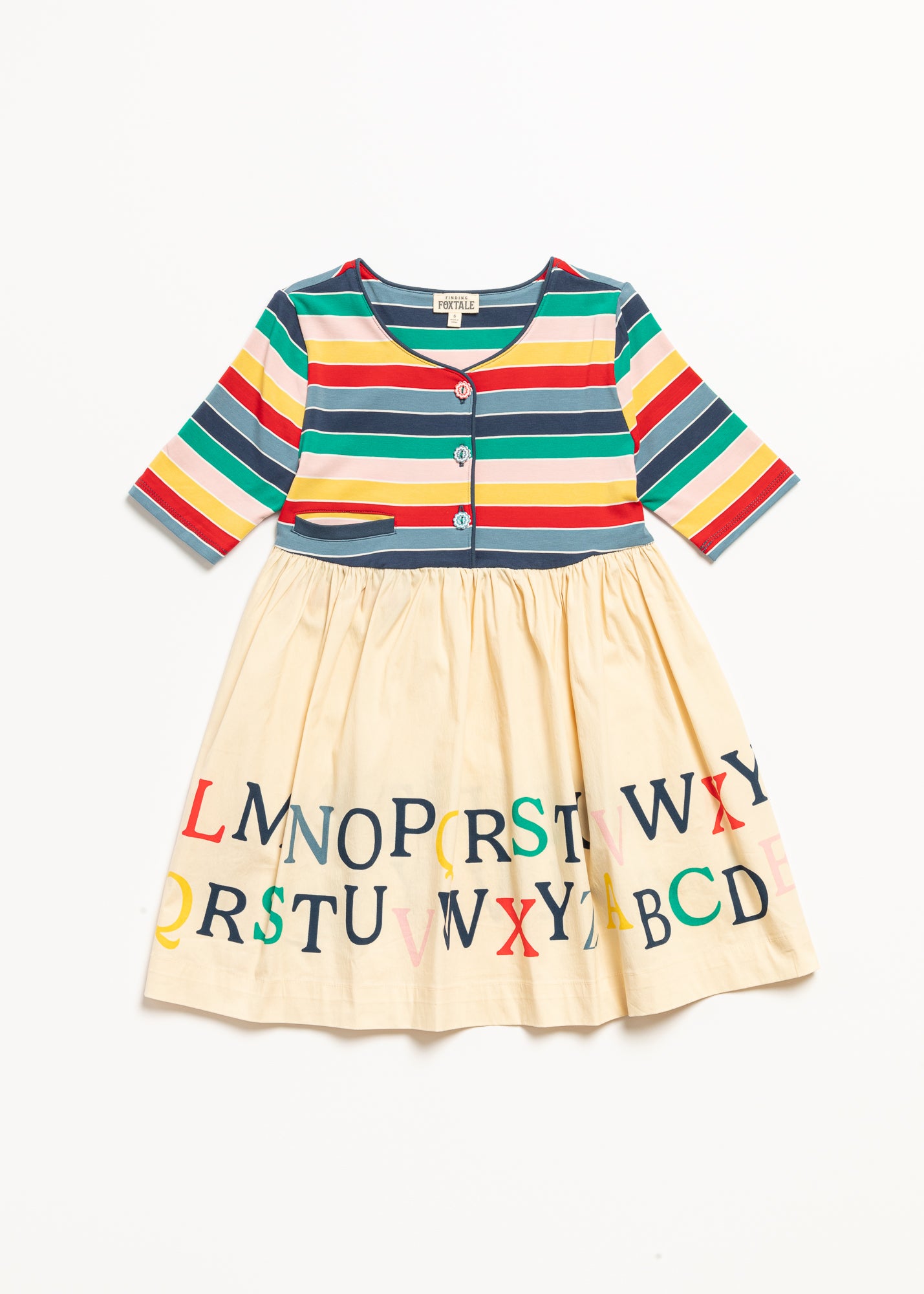 Alphabet Road Dress