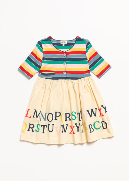 Alphabet Road Dress