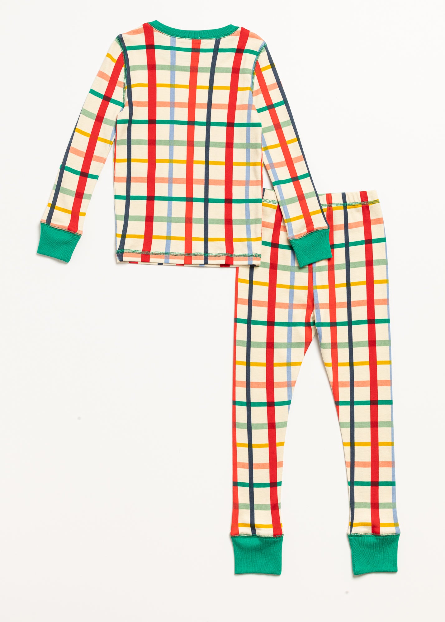 Jolly Plaid PJ Set