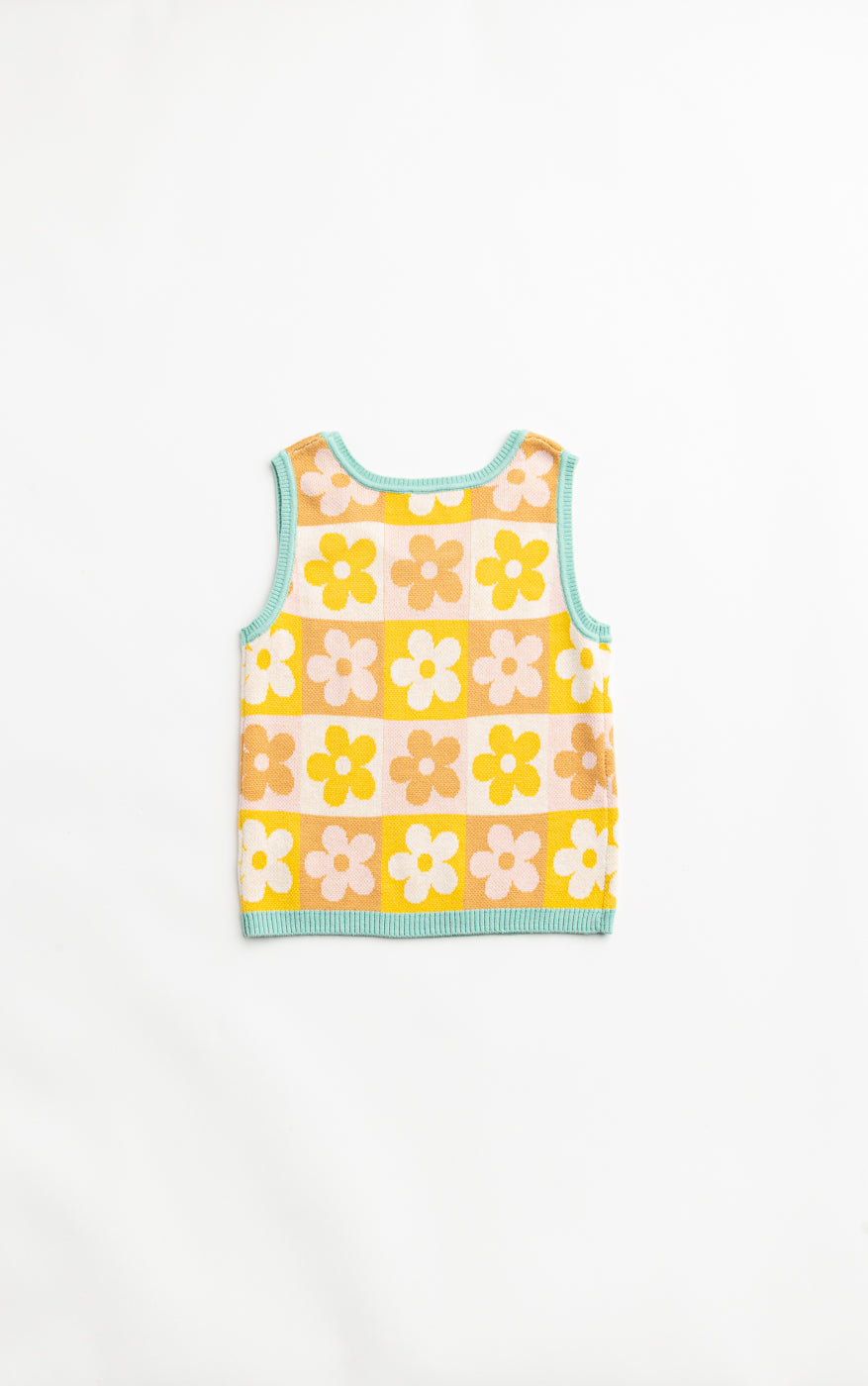 Dizzy Daisy Vest